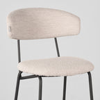 Barkruk Zack - Naturel - Boucle - Hoog