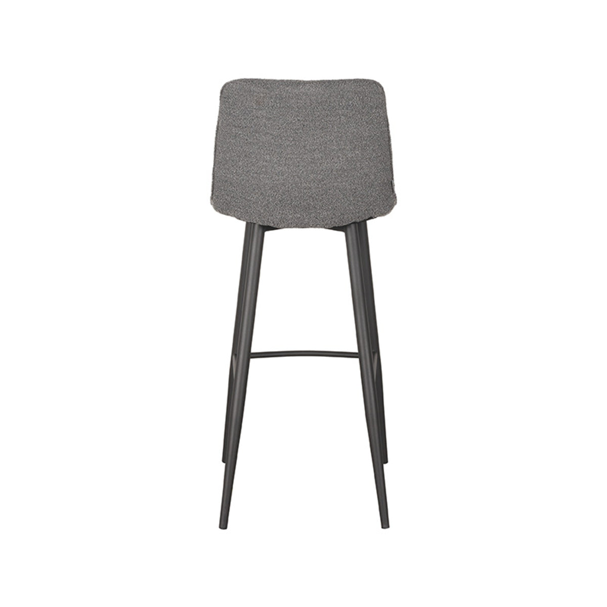 Barkruk Jelt - Grijs - Boucle - Hoog