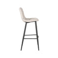 Barkruk Jelt - Naturel - Boucle - Hoog