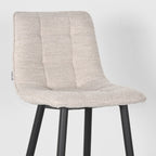 Barkruk Jelt - Naturel - Boucle - Hoog