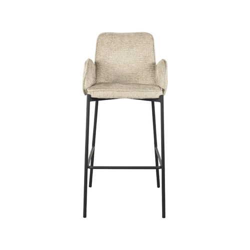 Barkruk Joni - Beige - Elegance - Hoog