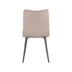 Eetkamerstoel Riv - Clay - Cato - Zwart Metalen Frame