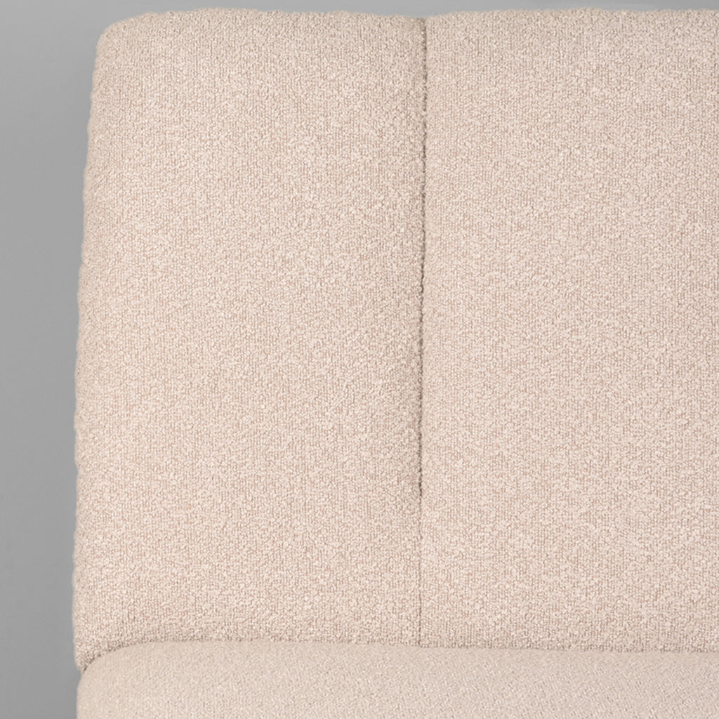 Eetkamerbank Modula - Naturel - Boucle - 2-Zits