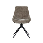 Eetkamerstoel Marlow - Hunter - Elite - Zwart Metalen Frame