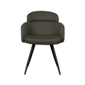Eetkamerstoel Dinner - Hunter - Breathe - Zwart Metalen Frame