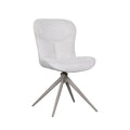Eetkamerstoel Thorben - Naturel - Canyon - Taupe Metalen Frame