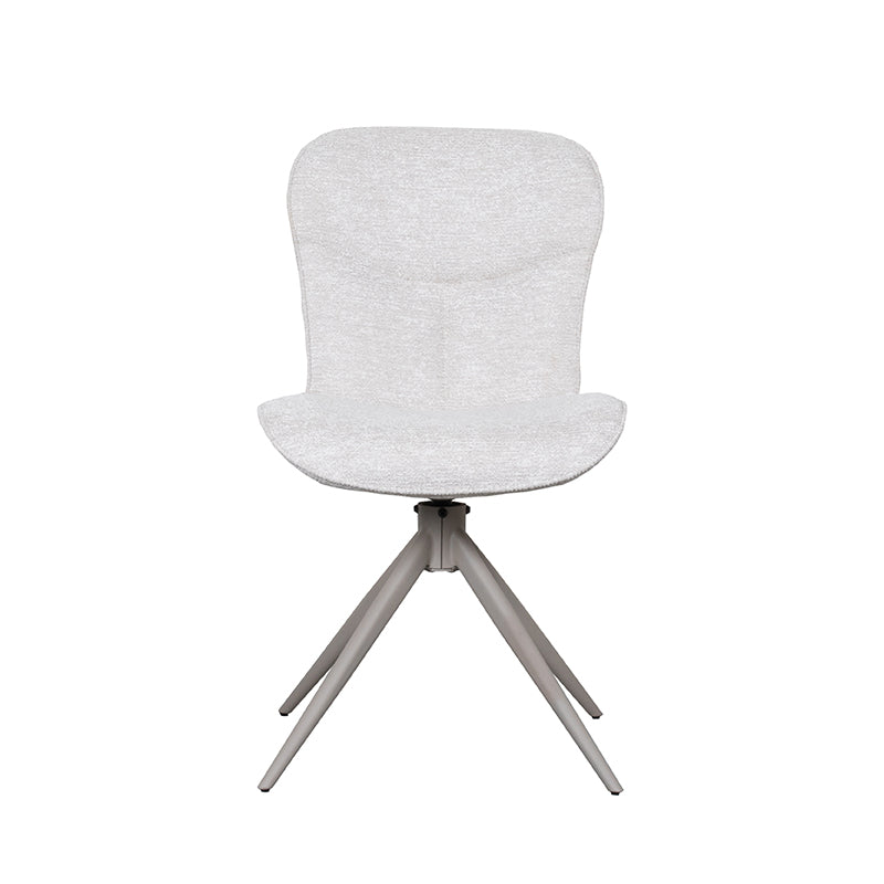 Eetkamerstoel Thorben - Naturel - Canyon - Taupe Metalen Frame