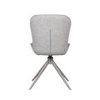 Eetkamerstoel Thorben - Forest - Microvezel - Taupe Metalen Frame
