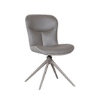 Eetkamerstoel Thorben - Forest - Kunstleder - Taupe Metalen Frame