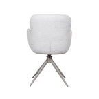 Eetkamerstoel Lasse - Naturel - Canyon - Taupe Metalen Frame