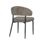 Eetkamerstoel Bliss - Hunter - Elite - Zwart Metalen Frame