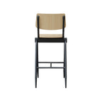 Barkruk Solid - Naturel - Hout - Hoog