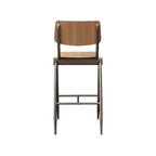 Barkruk Solid - Walnoot - Hout - Hoog