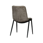 Eetkamerstoel Noor - Hunter - Elite - Zwart Metalen Frame