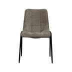 Eetkamerstoel Noor - Hunter - Chenille - Zwart Metalen Frame
