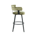 Barkruk Bardio - Hunter - Fluweel - Hoog