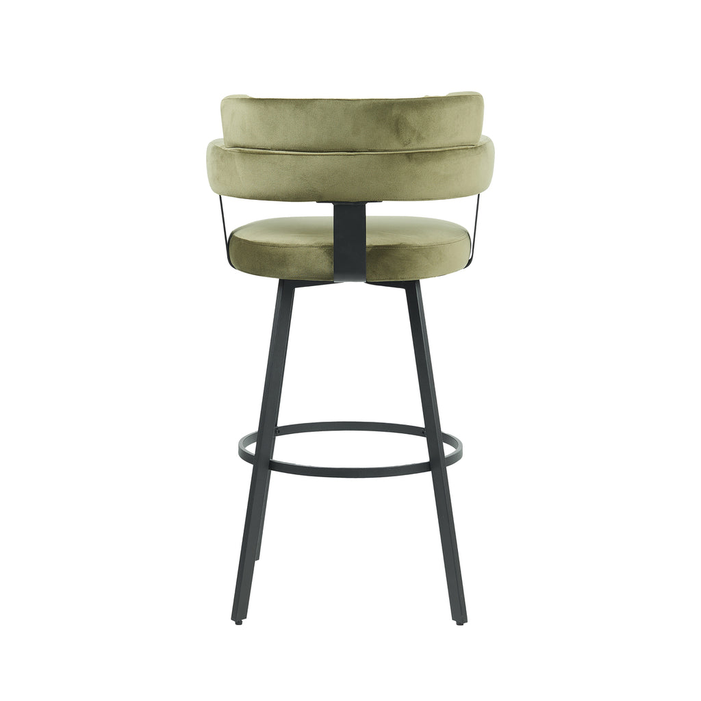 Barkruk Bardio - Hunter - Fluweel - Hoog