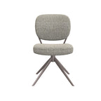 Eetkamerstoel Geneva - Mushroom - Royal Boucle - Brons Metalen Frame