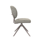 Eetkamerstoel Geneva - Mushroom - Royal Boucle - Brons Metalen Frame