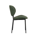 Eetkamerstoel Senn - Forest - Royal Boucle - Zwart Metalen Frame