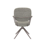 Eetkamerstoel Basel - Mushroom - Royal Boucle - Brons Metalen Frame