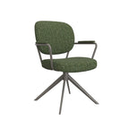 Eetkamerstoel Basel - Forest - Royal Boucle - Forest Metalen Frame
