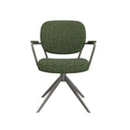 Eetkamerstoel Basel - Forest - Royal Boucle - Forest Metalen Frame