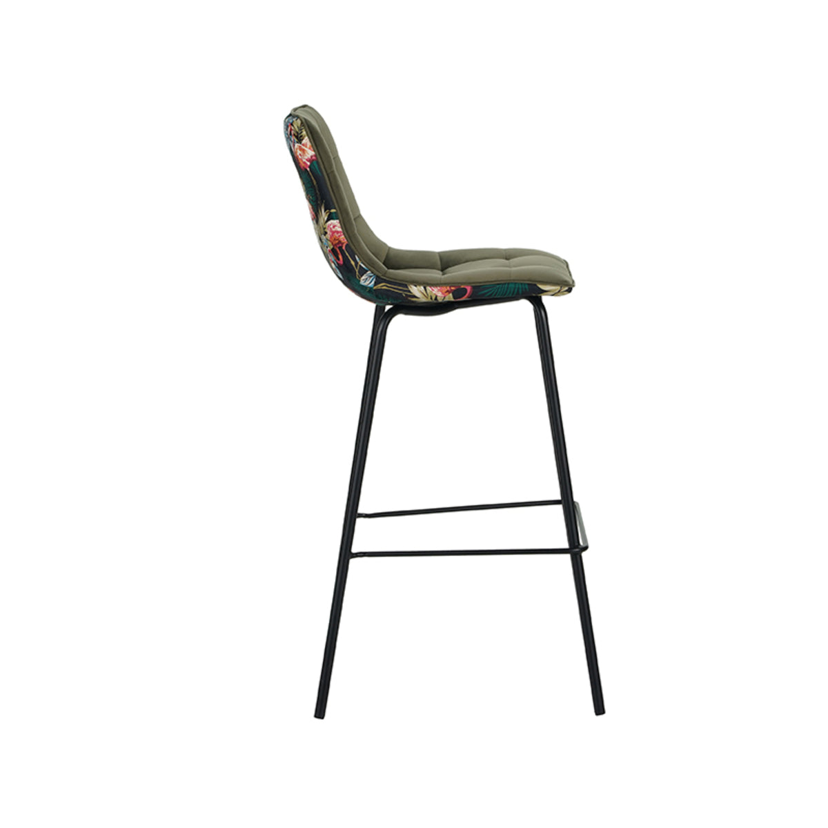 Barkruk Bistro - Hunter - Fluweel - Hoog