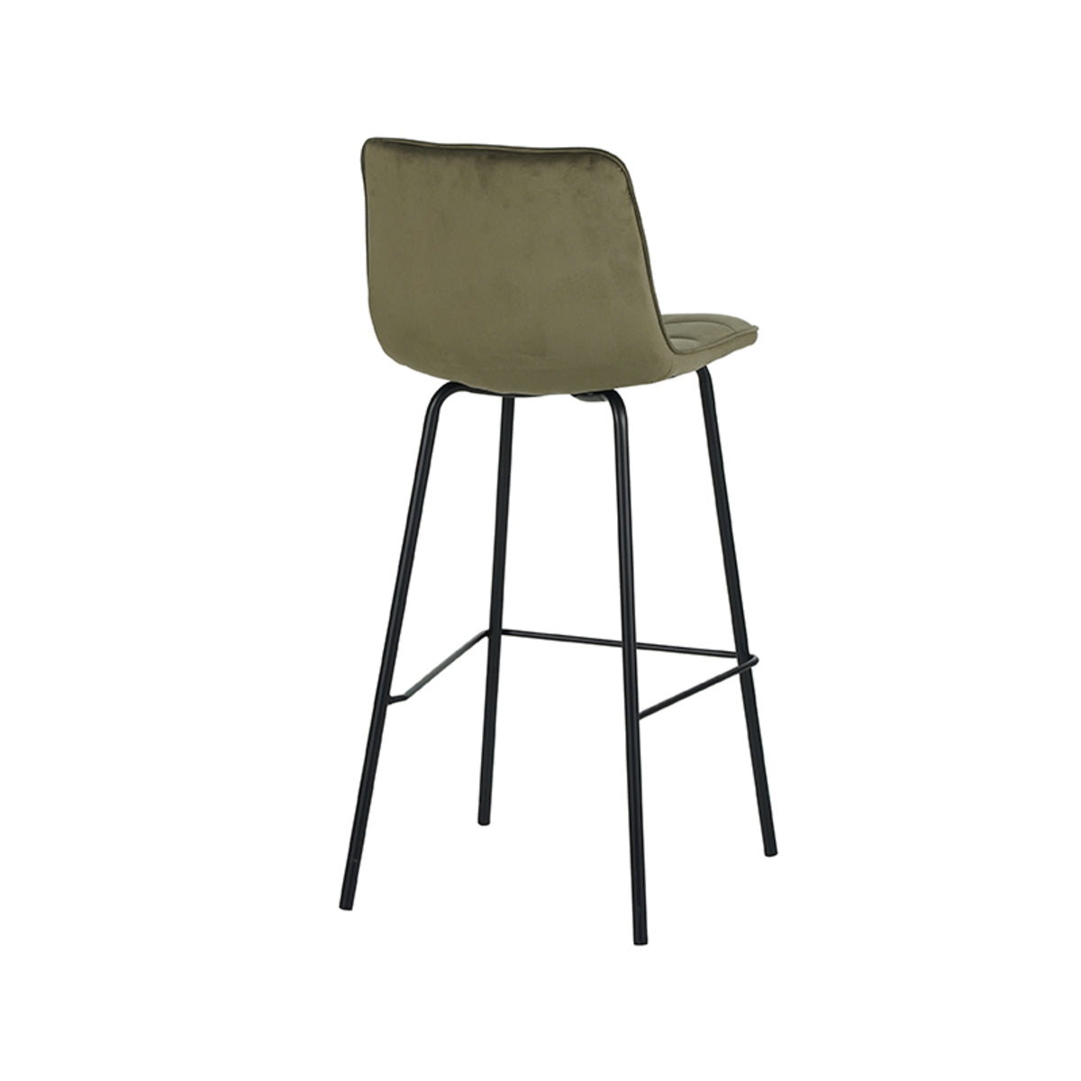 Barkruk Bistro - Hunter - Fluweel - Hoog