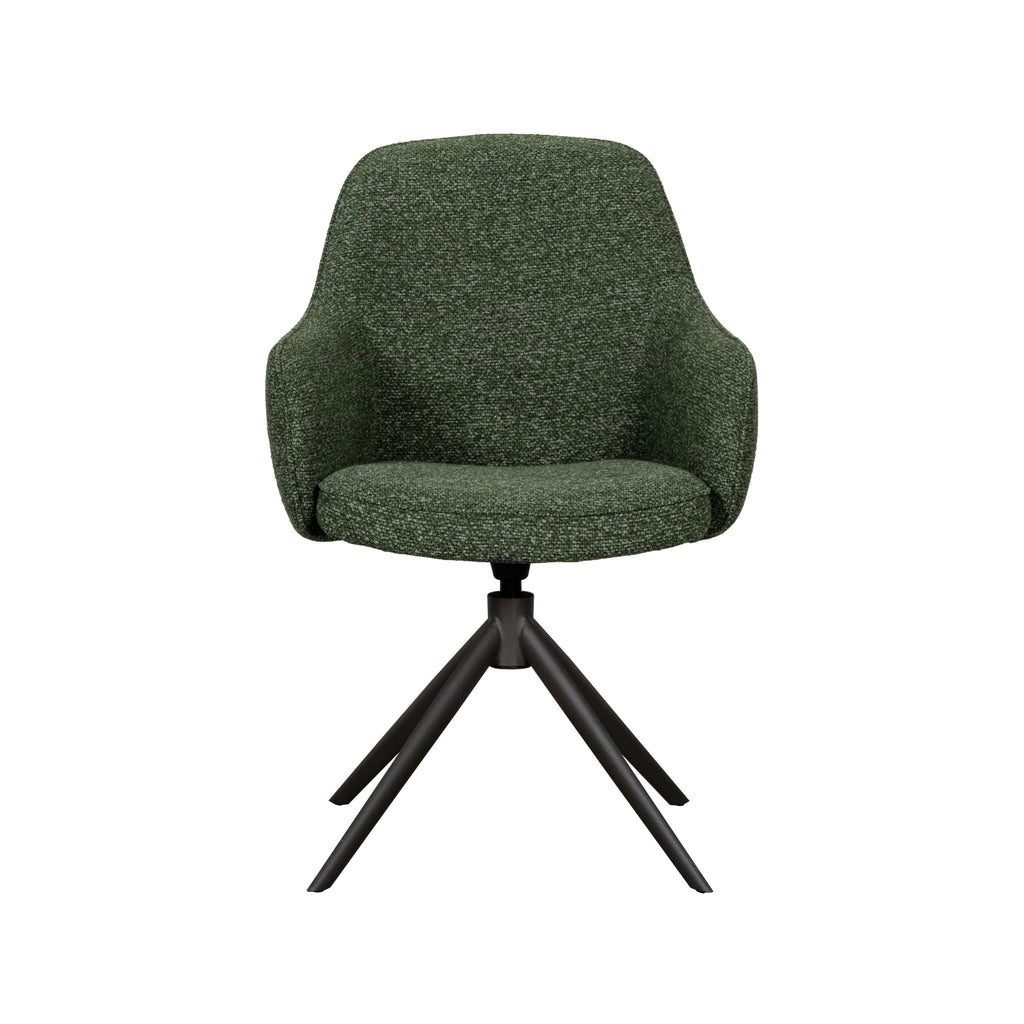 Eetkamerstoel Bern - Forest - Royal Boucle - Forest Metalen Frame