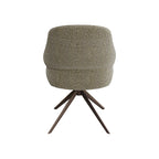 Eetkamerstoel Bern - Mushroom - Royal Boucle - Brons Metalen Frame