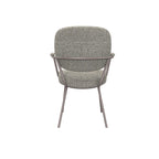 Eetkamerstoel Lausanne - Mushroom - Royal Boucle - Brons Metalen Frame