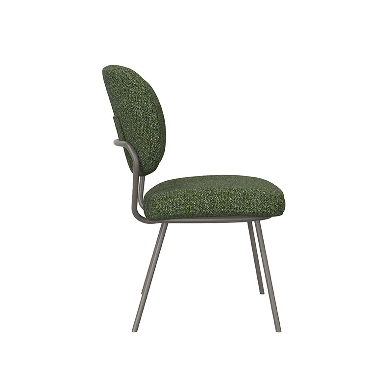 Eetkamerstoel Singapore - Forest - Royal Boucle - Forest Metalen Frame