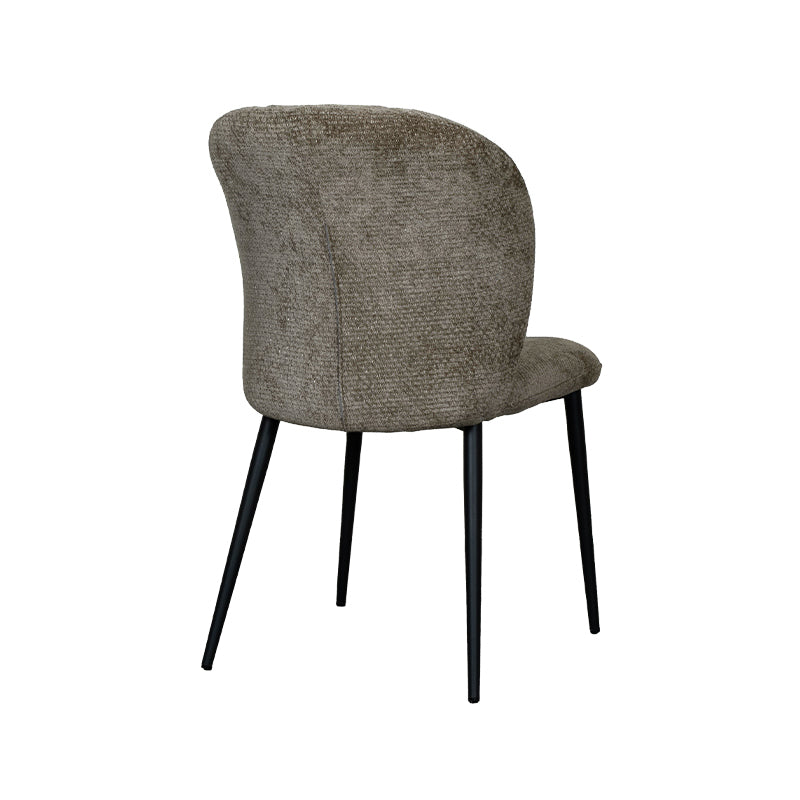 Eetkamerstoel Vino - Hunter - Elite - Zwart Metalen Frame