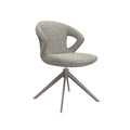 Eetkamerstoel Zurich - Mushroom - Royal Boucle - Brons Metalen Frame