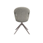 Eetkamerstoel Zurich - Mushroom - Royal Boucle - Brons Metalen Frame