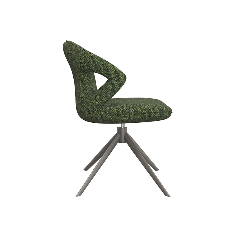 Eetkamerstoel Zurich - Forest - Royal Boucle - Forest Metalen Frame