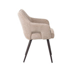 Eetkamerstoel Stan - Clay - Elite - Brons Metalen Frame