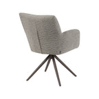 Eetkamerstoel Padua - Mushroom - Royal Boucle - Brons Metalen Frame