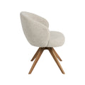 Eetkamerstoel Sabi - Naturel - Royal Boucle - Naturel Houten Frame