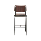 Barkruk Solid - Donkerbruin - Hout - Hoog