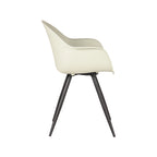 Eetkamerstoel Luca - Breeze - PP - Zwart Metalen Frame