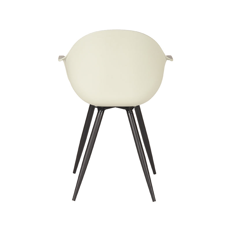 Eetkamerstoel Luca - Breeze - PP - Zwart Metalen Frame