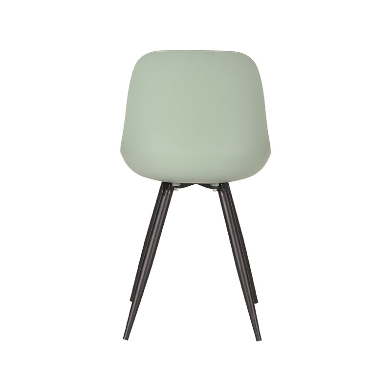 Eetkamerstoel Monza - Forest - PP - Zwart Metalen Frame