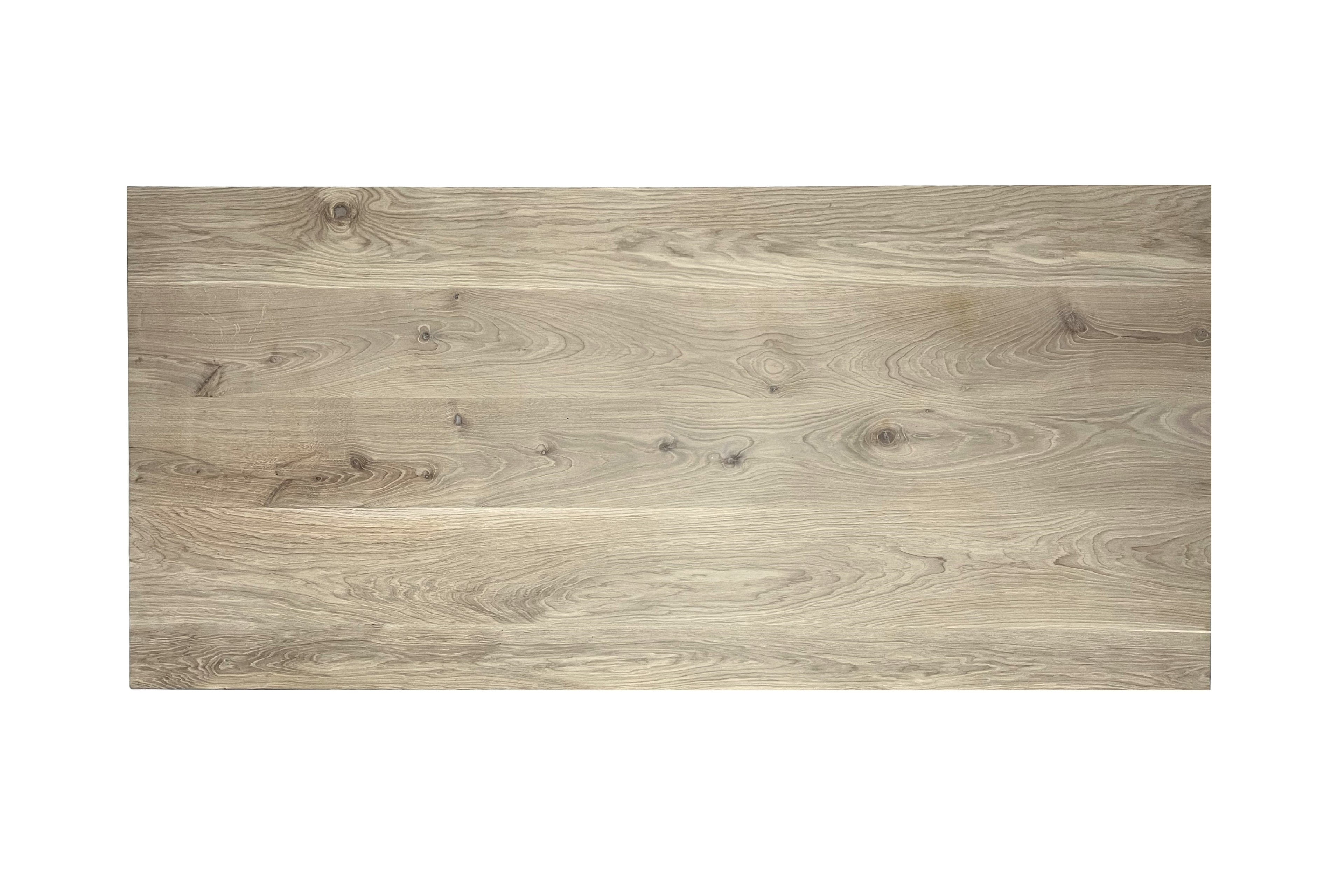 Eiken recht tafelblad 40mm