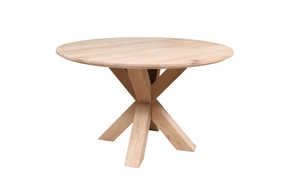 Eiken ronde eettafel Hedvig