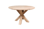 Eiken ronde eettafel Hedvig
