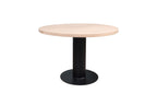 Eiken ronde eettafel Bodil