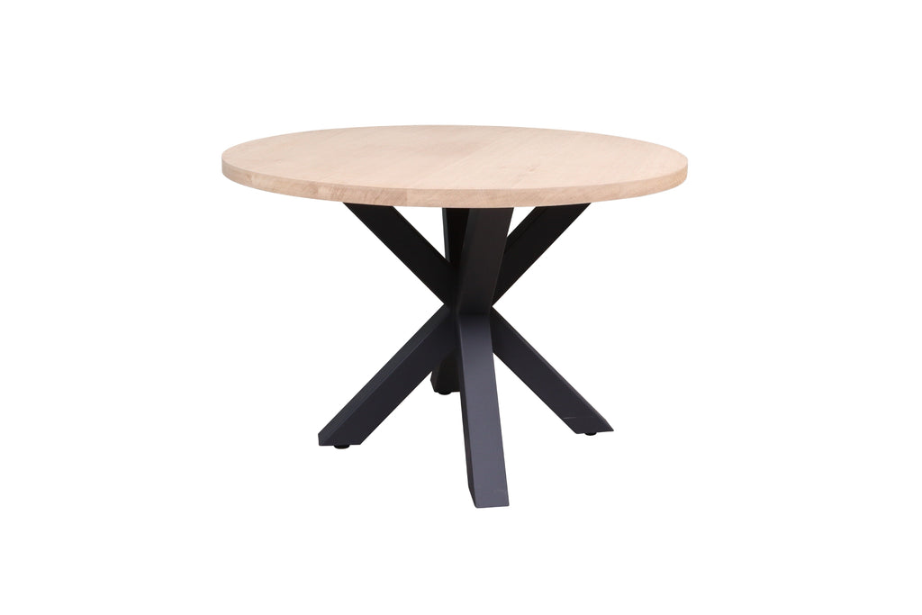 Eiken ronde eettafel Thyra