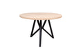 Eiken ronde eettafel Karina